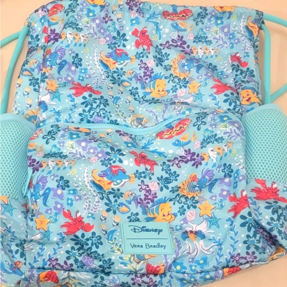 Vera Bradley x Disney - Ariel and friends Backpack